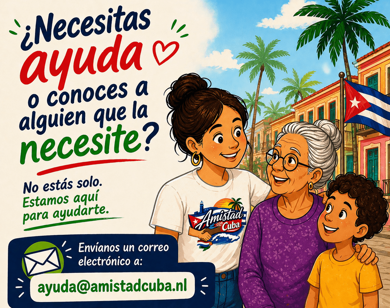 Hulp nodig in Cuba?