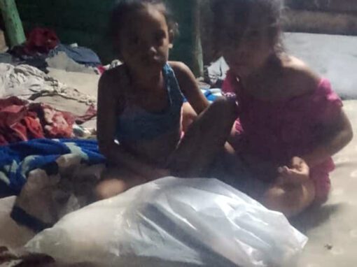 Groot hulppakket voor familie Salcedo aangekomen in Camagüey