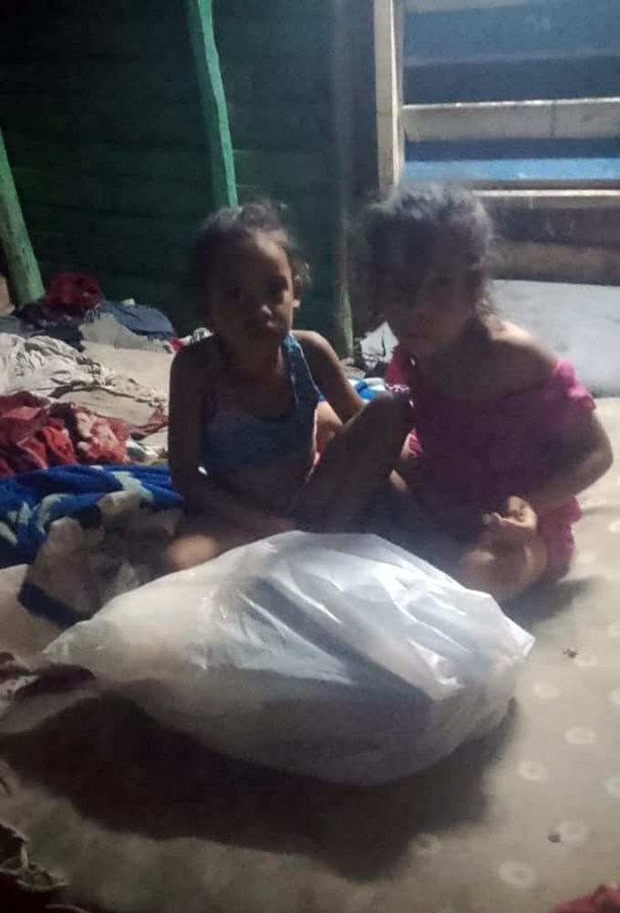 Groot hulppakket voor familie Salcedo aangekomen in Camagüey